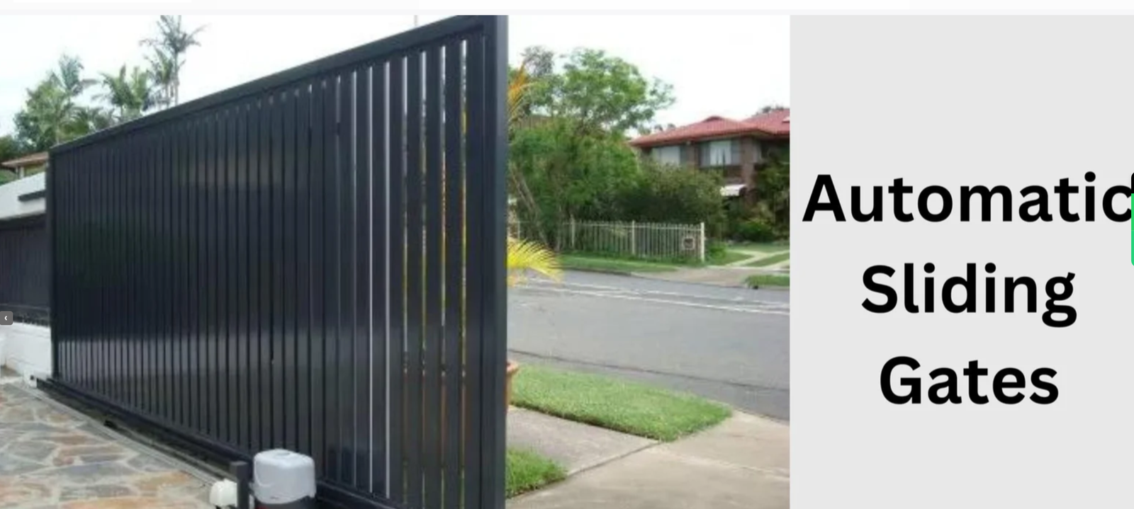 automatic sliding gatess
